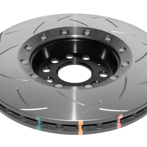 DBA 5000 Series Slotted Rotor Front Fitment for Volkswagen CC and Golf R 2009-2011 - Premium Replacement - Image 2