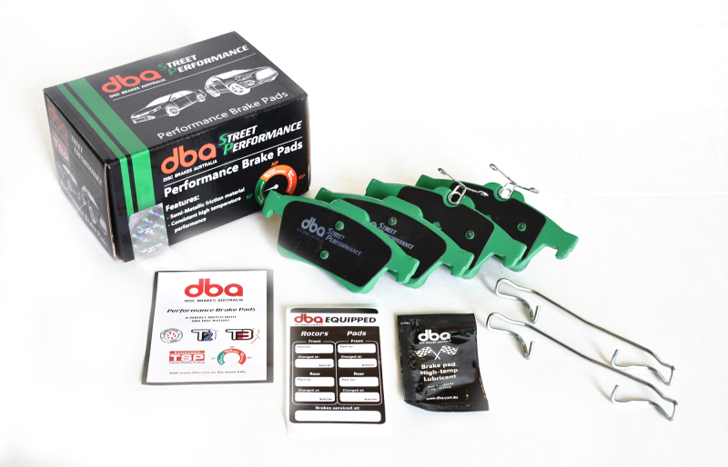 DBA Street Performance Brake Pads for Nissan Frontier and Xterra 2000-2003 - Front Application - Premium Replacement - Image 2