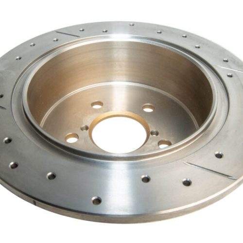 DBA Street Series Rotor for Subaru Outback 2005-2007 Rear Drilled & Slotted Performance Replacement - Image 7