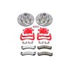 2010 GMC Sierra 2500 HD Front PowerStop Z36 Truck & Tow Brake Upgrade Kit with Drilled & Slotted Rotors - Premium Replacement