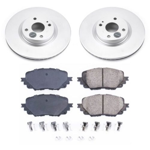 2016-2018 Mazda MX-5 Miata Front Brake Rotor and Ceramic Pad Assembly - Premium Replacement