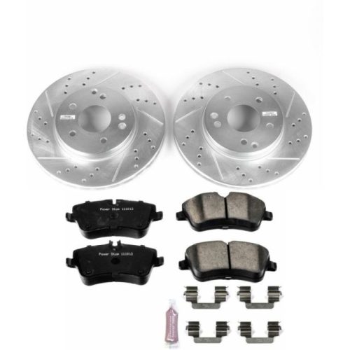 2001-2005 Mercedes-Benz C230 & C240 Front Z23 Evolution Sport Brake Upgrade Kit - Premium Replacement
