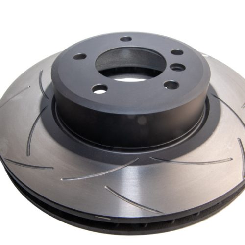 DBA Street Series T2 Slotted Brake Rotor for BMW 525i 2004-2007 and 530i 2004-2007 - Premium Replacement - Image 6