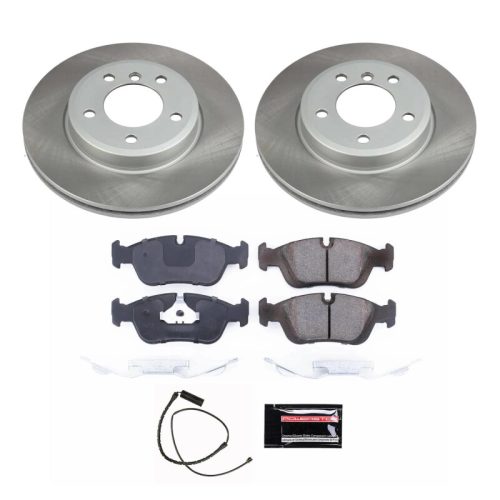 2001-2002 BMW Z3 Front Semi-Coated Rotor Brake Assembly - Heavy-Duty Fleet Replacement