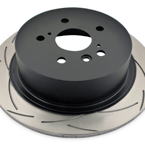 DBA Street Series T2 Slotted Rear Rotor for Toyota Highlander 2010-12 - Premium Replacement