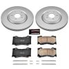 2009-2013 Nissan 350Z & 370Z Heavy-Duty Brake Rotor and Ceramic Brake Pad Assembly - Premium Replacement