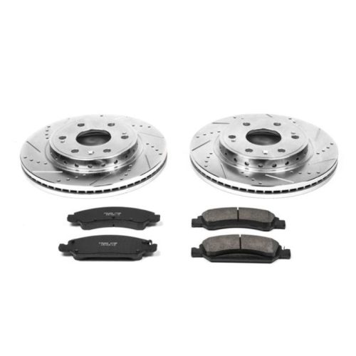2011-2019 Chevrolet Tahoe Front PowerStop Z23 Evolution Sport Brake Upgrade Kit - Premium Heavy-Duty Performance