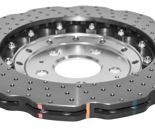 DBA 5000 Series Brake Rotor for Audi RS5 2013-15 Rear High Performance Wavy Drilled Replacement - Image 6