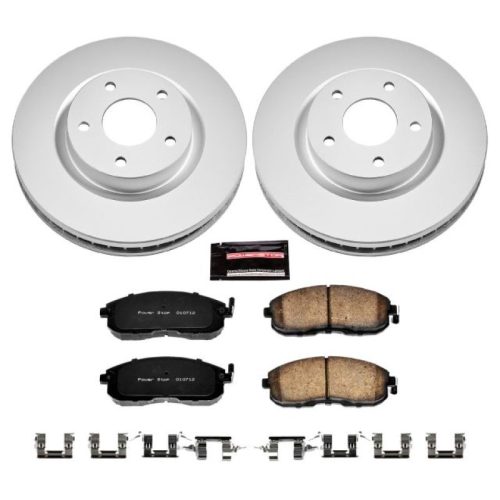2007-2012 Nissan Sentra Front Brake Rotor and Ceramic Pad Assembly - Premium Replacement