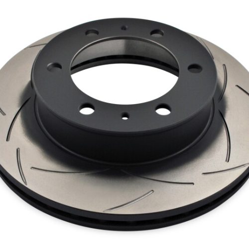DBA Street Series T2 Slotted Brake Rotor for Toyota 4Runner 2005-11 - Front Replacement