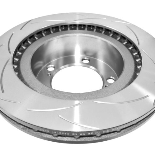 DBA Street Series Front Slotted Rotor for Toyota Tacoma 2013-2023, Tundra 2007-2023, Sequoia 2011-2023 - Premium Replacement