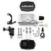 Compact Tandem Master Cylinder with Bracket and Valve for Mustang (Pushrod) - 15/16 inch Bore