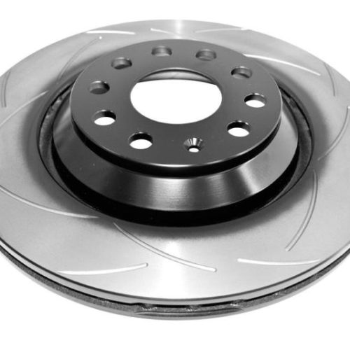 DBA Street Series T2 Slotted Rear Rotor for 2009-12 Volkswagen Golf R and 2009-12 Audi S3 8P 2.0T - Premium Replacement - Image 2