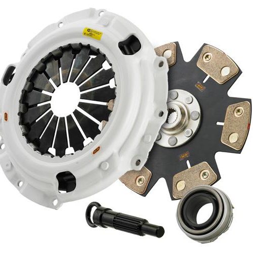 2012-2011 Porsche 911 3.6L Carrera FX500 6-Puck Rigid Disc Clutch Kit - Heavy-Duty Performance Replacement