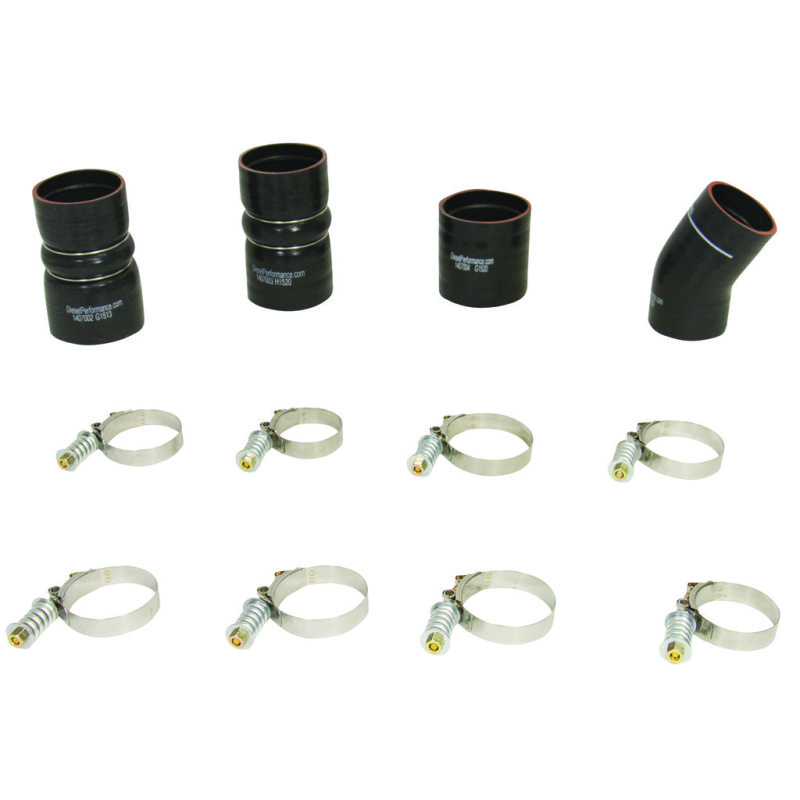 BD Diesel Intercooler Hose & Clamp Kit - Part # 1047035 - Image 2