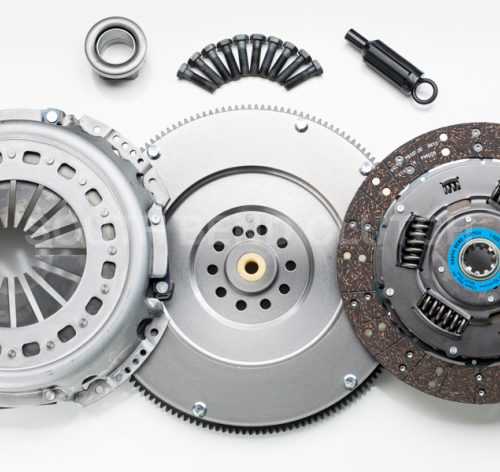 1999-2002 Ford F-350 Super Duty 7.3 Powerstroke ZF-6 Organic Clutch Kit and Flywheel - Premium Replacement