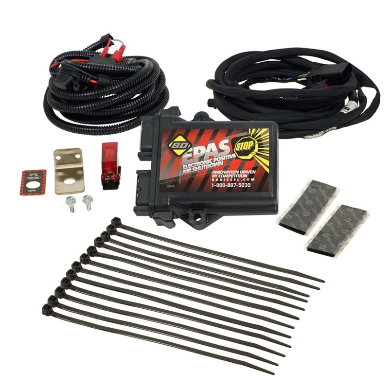 BD Diesel 1036762 E-PAS Positive Air Shut-Off Engine Kit for 2020-2021 GM 3.0L Duramax