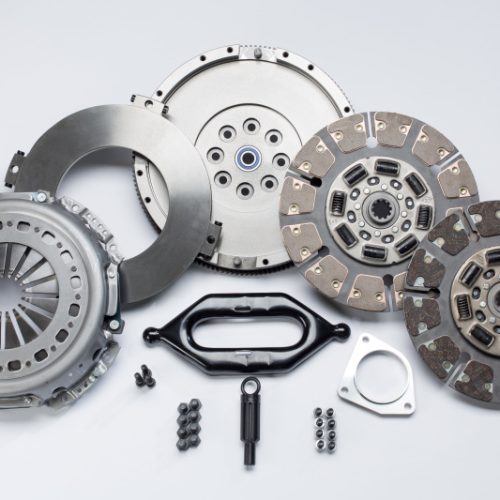 1990-1993 Dodge W250, D250, D350, W350 5.9L Cummins Engine Street Dual Disc Clutch Kit - Premium Replacement