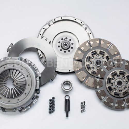 1999-2002 Ford F-350 Super Duty 7.3 Powerstroke ZF-6 Street Dual Disc Clutch Kit - Premium Heavy-Duty Replacement