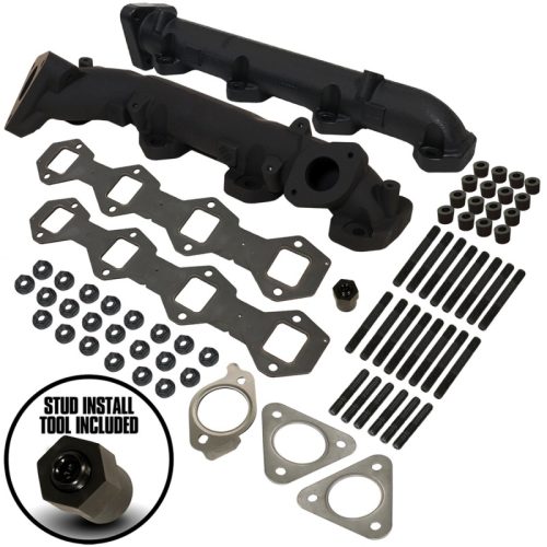 BD Diesel Exhaust Manifold Kit - Ford 2015-2019 F250 6.7L PowerStroke Part # 1043008 - Image 6