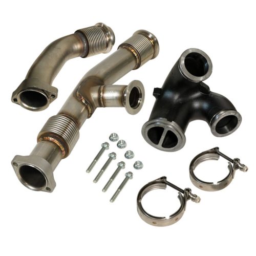 BD Diesel UpPipe Kit - Ford 03-04.5 6.0L Powerstroke with EGR Connector - Part # 1043917