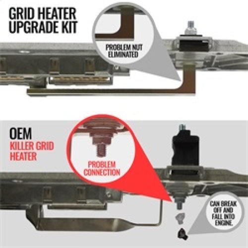 BD Diesel 11-24 Dodge Ram 2500/3500 6.7L Cummins Killer Grid Heater Upgrade Kit - Part # 1041520 - Image 7