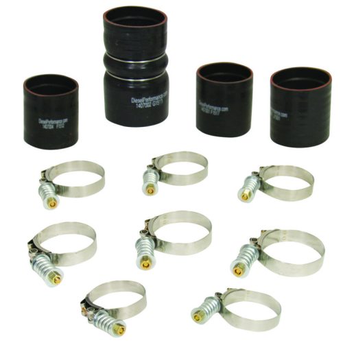 BD Diesel Intercooler Hose & Clamp Kit - Part # 1047037 - Image 2