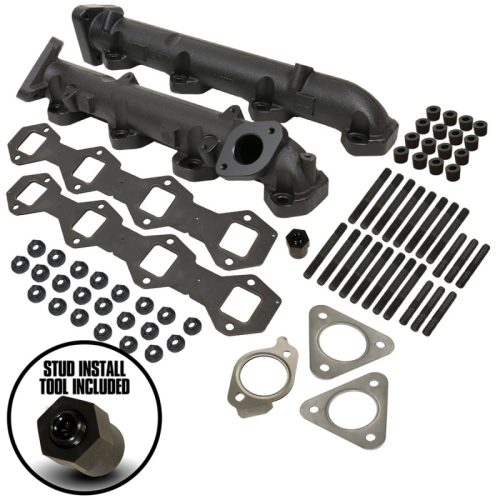 BD Diesel Exhaust Manifold Kit - Ford 2011-2014 F250/F350/F450/F550 6.7L PowerStroke - Part # 1043007 - Image 5
