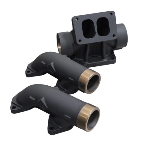 BD Diesel Pre-2002 ISX / Cummins Signature 600 ISX T6 Ceramic Coated Exhaust Manifold - Part # 1048006 - Image 9