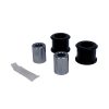 BD Diesel 1302038 track bar bushing kit containing polyurethane bushings, steel sleeves, and lubricant for Ram 2500 and 3500 trucks.