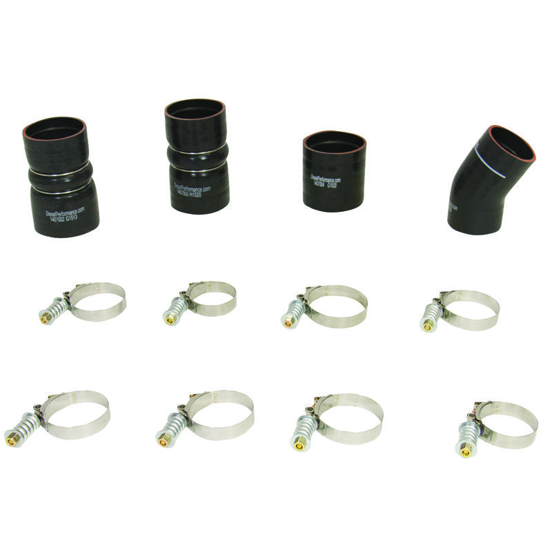BD Diesel Intercooler Hose & Clamp Kit - Part # 1047035 - Image 4