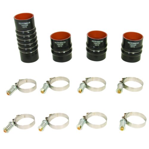 BD Diesel Intercooler Hose/Clamp Kit - Part # 1045215 - Image 2
