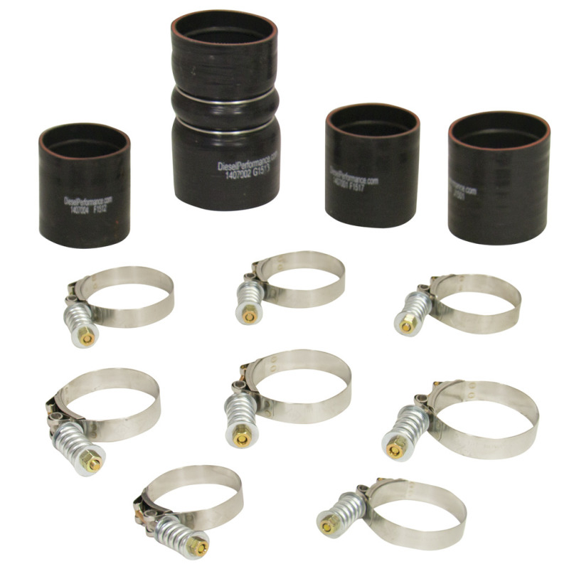 BD Diesel Intercooler Hose & Clamp Kit - Part # 1047037 - Image 3