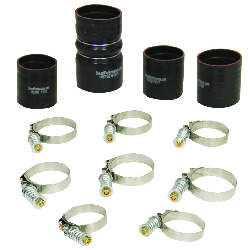 BD Diesel Intercooler Hose & Clamp Kit - Part # 1047037 - Image 4
