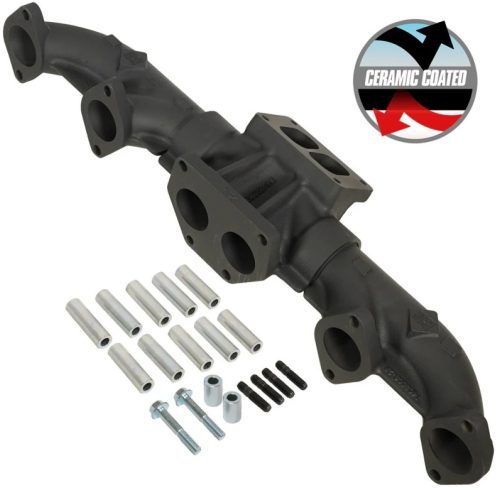 BD Diesel Pre-2002 ISX / Cummins Signature 600 ISX T6 Ceramic Coated Exhaust Manifold - Part # 1048006