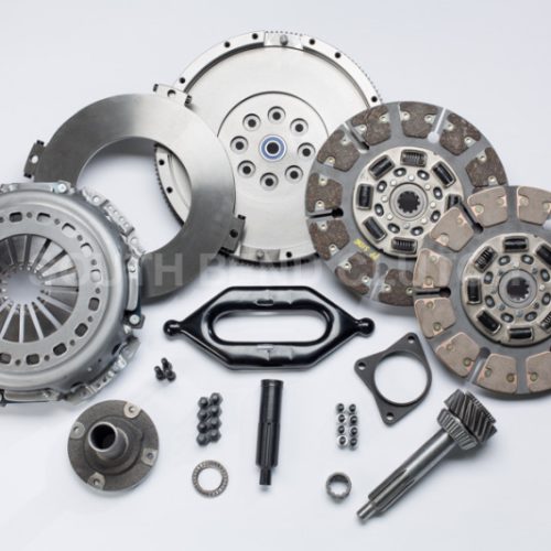 2001-2003 Dodge Ram 2500 5.9L NV4500 Street Dual Disc Clutch Kit with Input Shaft - Heavy-Duty Replacement
