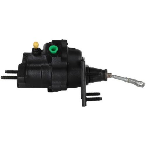 Main shot of the Bexar Pro Hydroboost BP7079 hydraulic brake booster showing cast iron housing and mounting bracket.