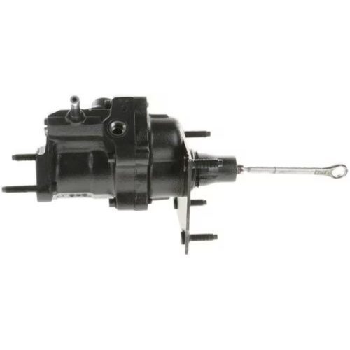 Main shot of the Bexar Pro Hydroboost BP7338 hydraulic power brake booster with cast iron body and firewall bracket.