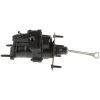 Main shot of the Bexar Pro Hydroboost BP7342 hydraulic brake booster showing cast iron housing and firewall mounting bracket.