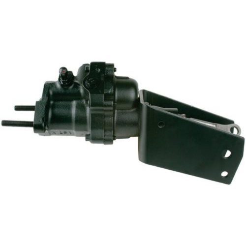 Main shot of the Bexar Pro Hydroboost BP7349 hydraulic brake booster showing cast iron housing and firewall mounting bracket.