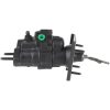 Main shot of the Bexar Pro Hydroboost BP7356 hydraulic brake booster showing cast iron housing and firewall mounting bracket.