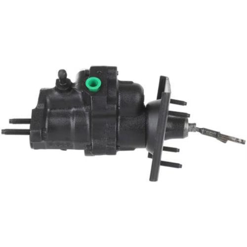 Main shot of the Bexar Pro Hydroboost BP7356 hydraulic brake booster showing cast iron housing and firewall mounting bracket.