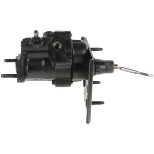 Main shot of the Bexar Pro Hydroboost BP7359 hydraulic brake booster showing cast iron housing and firewall mounting bracket.
