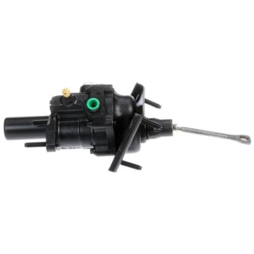 Main shot of the Bexar Pro Hydroboost BP7363 hydraulic brake booster showing cast iron housing and firewall mounting bracket.