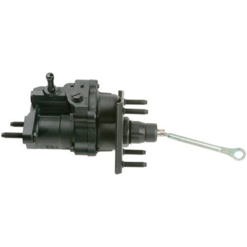 Main shot of the Bexar Pro Hydroboost BP7366 hydraulic brake booster showing cast iron housing and firewall mounting bracket.