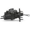 Main shot of the Bexar Pro Hydroboost BP7367 hydraulic brake booster showing cast iron housing and firewall mounting bracket.